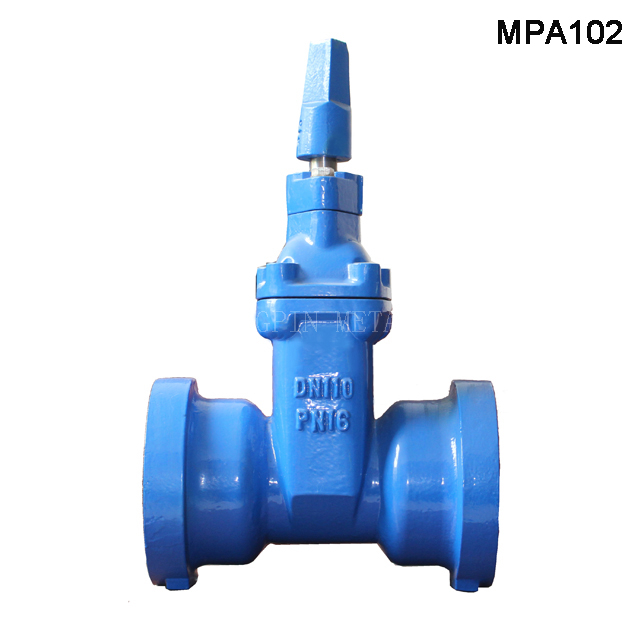 Socket End Resilient Seated Gate Valve for Ductile Iron Pipe